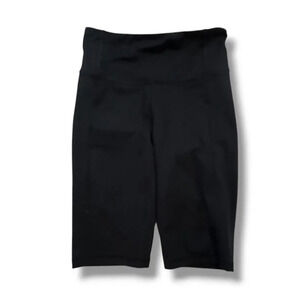 All in Motion Women's black 10" Inseam biker shorts - XS